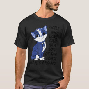 Wie van katten houdt, heeft een aantal van de groo t-shirt