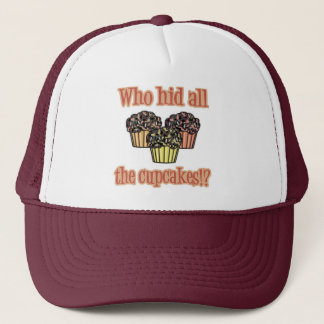 Wie verstopte de Cupcakes (camo) Trucker Pet