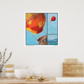 Wie vliegt dit ding? poster (Keuken)