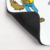 Wie vreest de Big Bully Wolf? Muismat (Hoek)