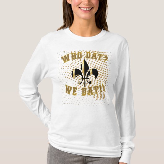 Wie?/we dat/fleur de Lis T-shirt (Voorkant)