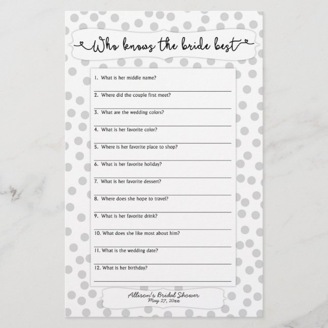 Wie weet hoe bruid hij zei dat ze grijs wit 3983 z (Voorkant)