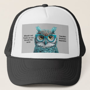 Wie Wie en Toetoe Tourette Syndroom Hoed Trucker Pet