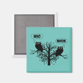 Wie wie Grammar bezit de Engelse Humor Style Magneet (Voorkant / Achterkant)