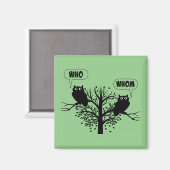 Wie wie Grammar bezit de Engelse Humor Style Magneet (Voorkant / Achterkant)