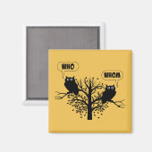 Wie wie Grammar bezit de Engelse Humor Style Magneet (Voorkant / Achterkant)