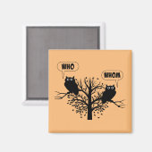 Wie wie Grammar bezit de Engelse Humor Style Magneet (Voorkant / Achterkant)