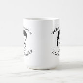 Wie wil een Mustache Ride? Koffiemok (Center)