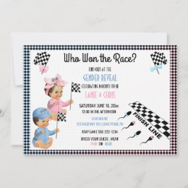 Wie wil er met de Race Gender onthullen Funny Sper Kaart