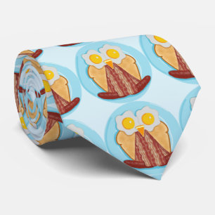 Wie wil ontbijt? Owl Stropdas