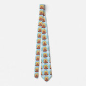 Wie wil ontbijt? Owl Stropdas (Achterkant)