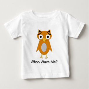 Wie wuift mij? Baby T-shirt