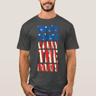 Wie zal de boten militaire motivation Fi dragen T-shirt