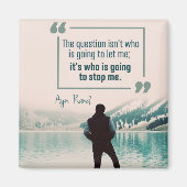 Wie zal me tegenhouden? magneet (Voorkant)