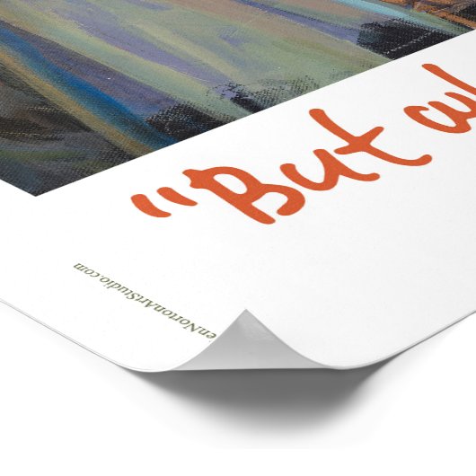 Wie zeg je dat ik ben, Jesus 18x24" Poster (Hoek)