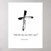 Wie zeg je dat ik ben? poster (Voorkant)