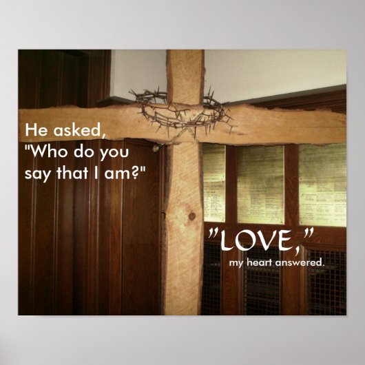 Wie zeg je dat ik ben? poster (Voorkant)