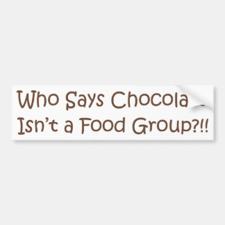 Wie zegt... bumpersticker