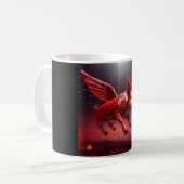 Wie zegt dat varkens niet kunnen vliegen! koffiemok (Voorkant links)