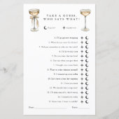 Wie zegt wat genderneutraal huwelijksdouchespel (Voorkant)