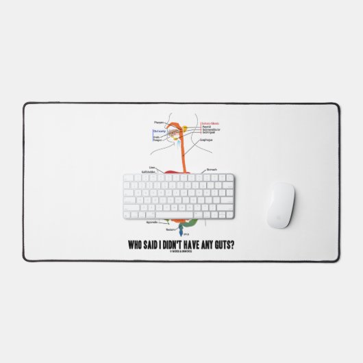 Wie zei dat ik geen gast had? spijsverteringsstels bureaumat (Keyboard & Muis)