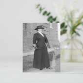 Wie zei dat ik niet kon stemmen? 1913 briefkaart (Staand voorkant)