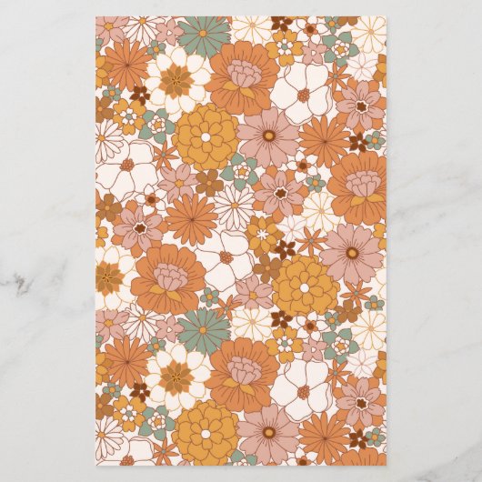 Wie zei het Groovy Baby shower Game (Achterkant)