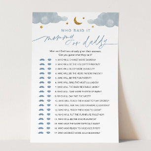 Wie zei het mama of papa Baby Game Twinkle Star