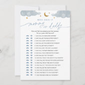 Wie zei het mama of papa Baby Game Twinkle Star Kaart (Voorkant)