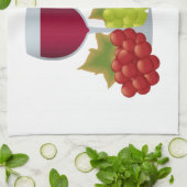 Wie zet groenten in de wijnknisper? theedoek (Gevouwen)