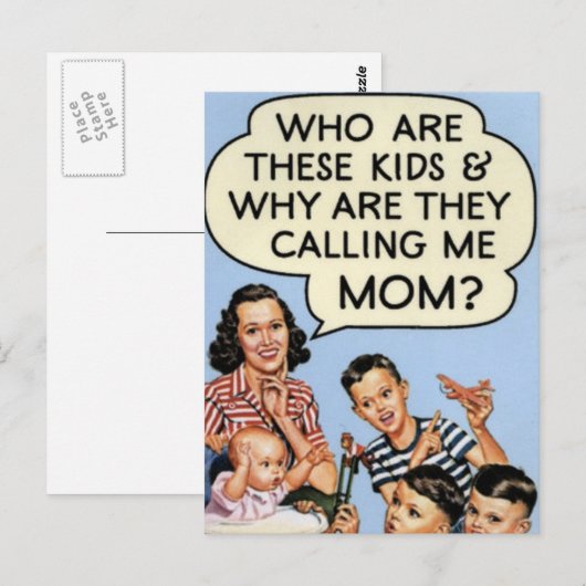 Wie zijn deze Kinderen Briefkaart (Voorkant / Achterkant)