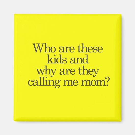 Wie zijn deze kinderen? magneet (Voorkant)