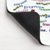 Wie zijn wij in Christus? Muismat (Hoek)