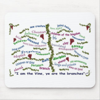 Wie zijn wij in Christus? Muismat