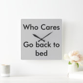 Wie zorgt er voor klok (Huis)