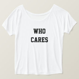 Wie zorgt ervoor t-shirt