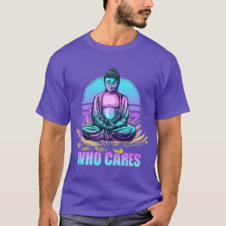 Wie zorgt voor Funny Buddha Zen Buddhism Retro T-shirt