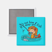 Wiebel Je Worm Magneet (Voorkant / Achterkant)