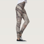Wied Crazy Lace Agate Natural Rock ontworpen Leggings (Rechts)