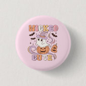 Wied Cute Halloween Ronde Button 3,2 Cm (Voorkant)