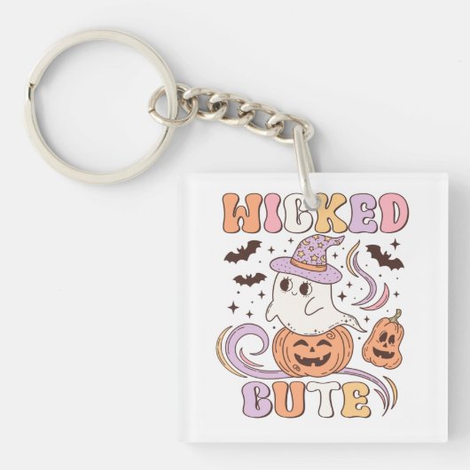 Wied Cute Halloween Sleutelhanger (voorkant)
