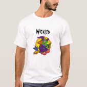 Wied Halloween Dames T-Shirt (Voorkant)