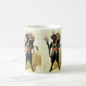 Wied Krampus Scary Demon Holiday Kerstmis Koffiemok (Center)