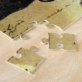 Wied Krampus Scary Demon Holiday Kerstmis Legpuzzel (Zijkant)