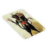 Wied Krampus Scary Demon Holiday Kerstmis Magneet (Rechterzijde)