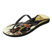 Wied Krampus Scary Demon Holiday Kerstmis Teenslippers (Schuin)