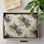 Wied Krampus Scary Demon Holiday Kerstmis Tissuepapier (Geschenk)