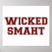 Wied Smart (Smaht) College Boston Poster (Voorkant)