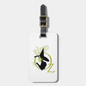 Wied Witch™ The Wizard of Oz™ Logo Bagagelabel (Voorkant verticaal)