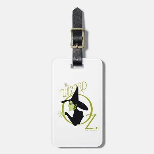 Wied Witch™ The Wizard of Oz™ Logo Bagagelabel (Voorkant verticaal)